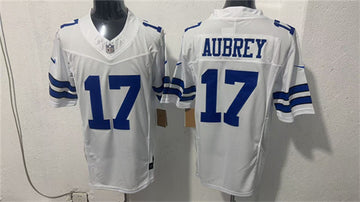 Brandon Aubrey Dallas Cowboys white Vapor jersey