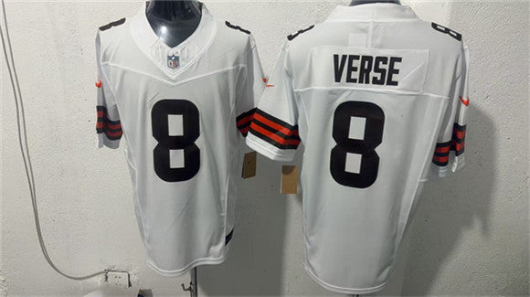 Jared Verse Cleveland Browns white Vapor jersey