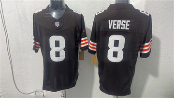 Jared Verse Cleveland Browns brown Vapor jersey