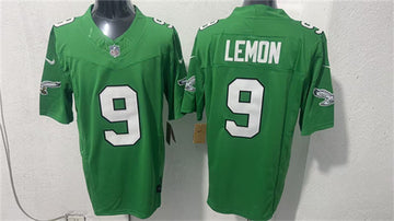 Makai Lemon Philadelphia Eagles green Vapor jersey