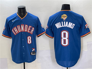 Jalen Williams Oklahoma City Thunder blue Vapor jersey