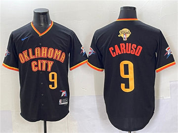 Alex Caruso Oklahoma City Thunder black Vapor jersey
