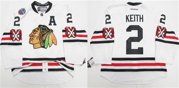 Duncan Keith Chicago Blackhawks white Winter Classic jersey