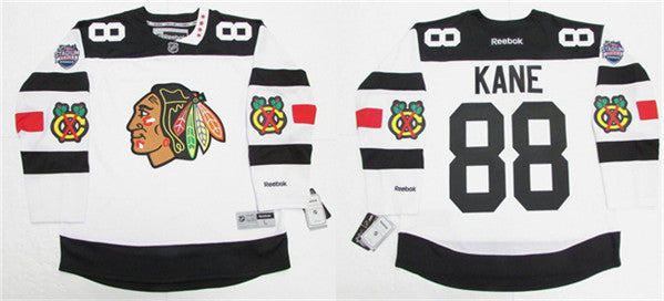 Patrick Kane Chicago Blackhawks white jersey