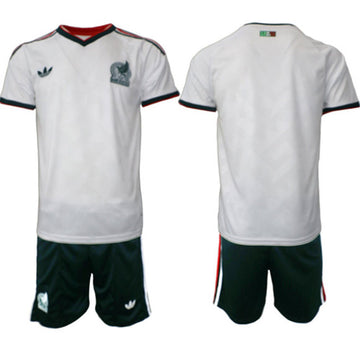 Custom Mexico National Team white Away jersey