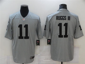 Custom Las Vegas Raiders gray Limited jersey