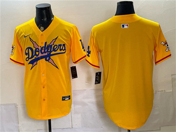 Los Angeles Dodgers yellow Vapor jersey