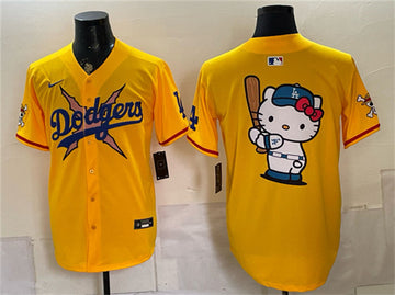 Los Angeles Dodgers yellow Vapor jersey