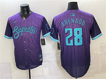 Nolan Arenado Arizona Diamondbacks purple City Connect jersey