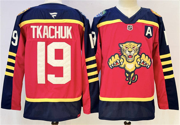 Matthew Tkachuk Florida Panthers red Winter Classic jersey