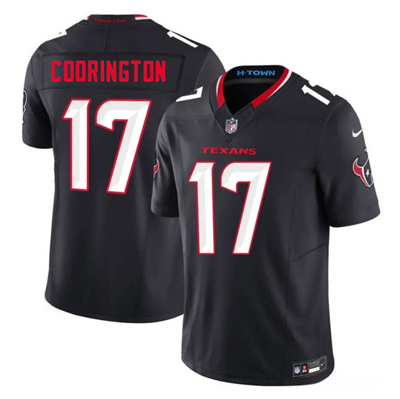 Brandon Codrington Houston Texans navy Vapor jersey