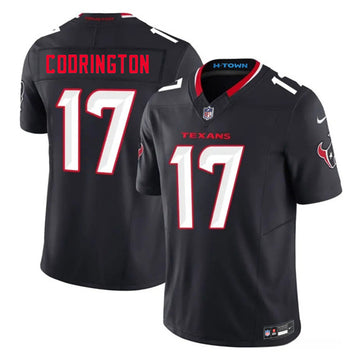 Brandon Codrington Houston Texans navy Vapor jersey