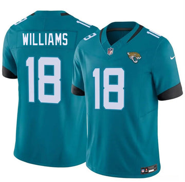 C.J. Williams Jacksonville Jaguars teal Vapor jersey
