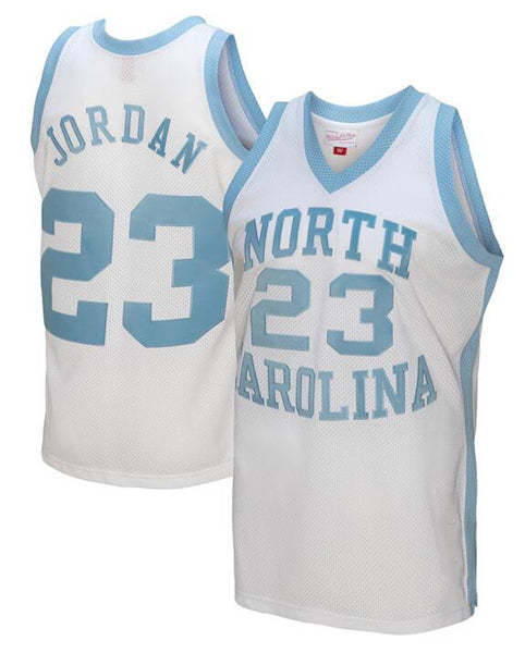 Michael Jordan North Carolina Tar Heels white Throwback jersey