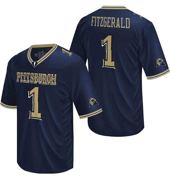 Larry Fitzgerald Pitt Panthers navy jersey