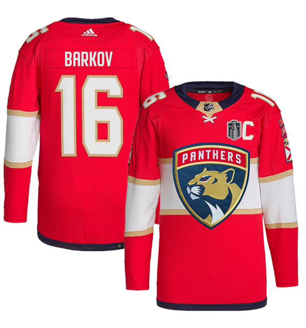 Aleksander Barkov Florida Panthers red jersey