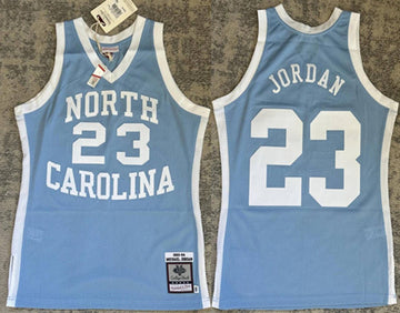 Michael Jordan North Carolina Tar Heels blue jersey