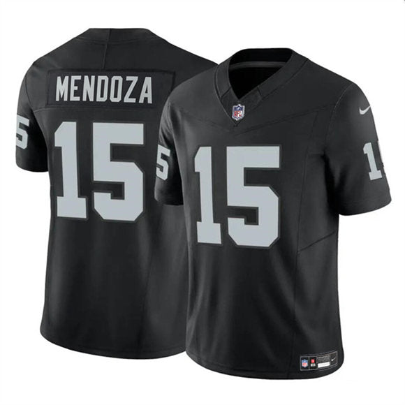 Fernando Mendoza Las Vegas Raiders black Vapor jersey