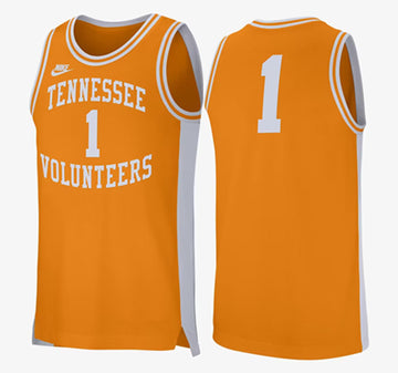 Custom Tennessee Volunteers orange jersey